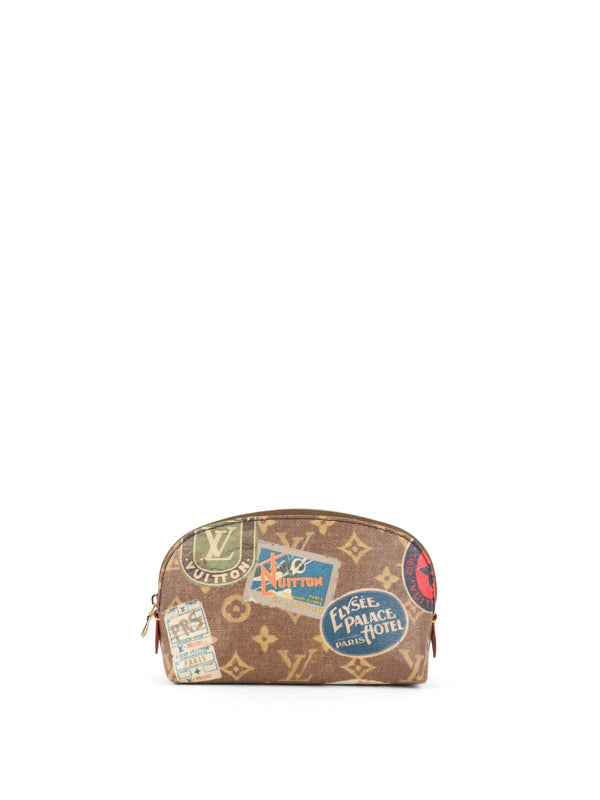 Louis Vuitton Monogram Flight Mode Cosmetic Pouch