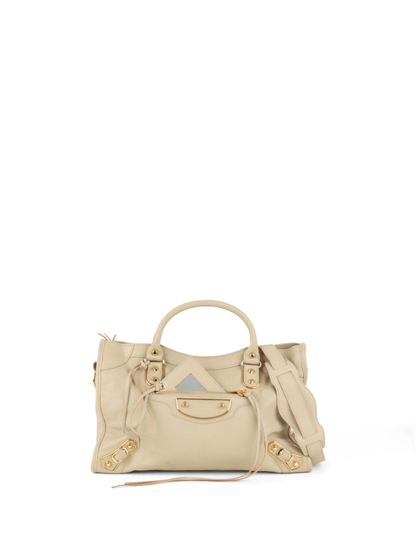 Balenciaga Beige Medium Le City Bag