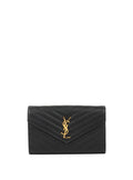 Saint Laurent Classic Cassandre Chain Wallet.