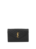 Saint Laurent Classic Cassandre Chain Wallet.
