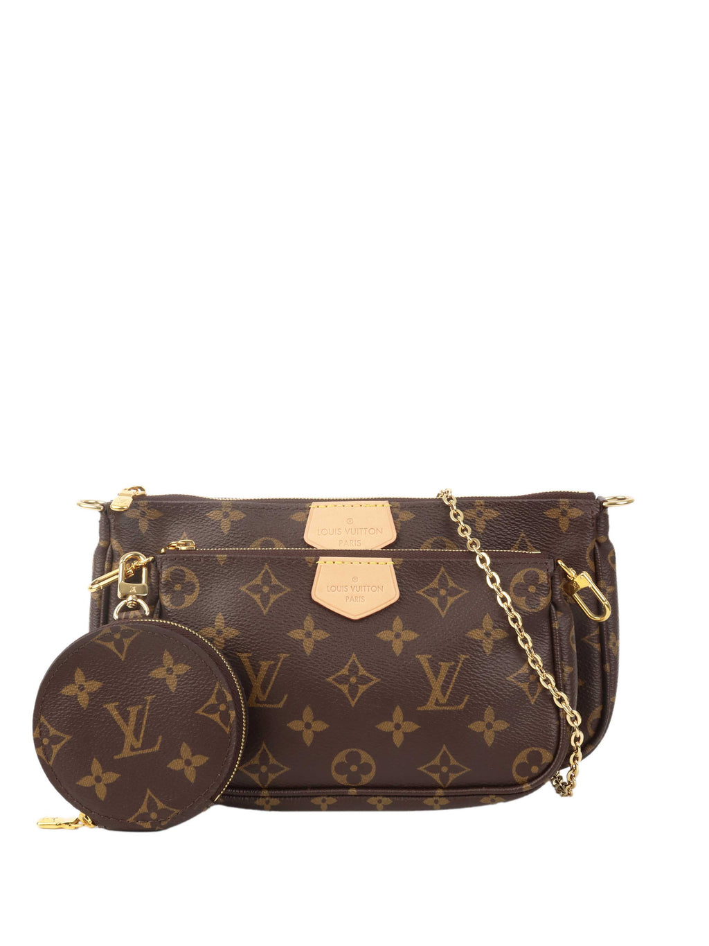 Louis Vuitton Khaki Multi Pochette Accessoire.