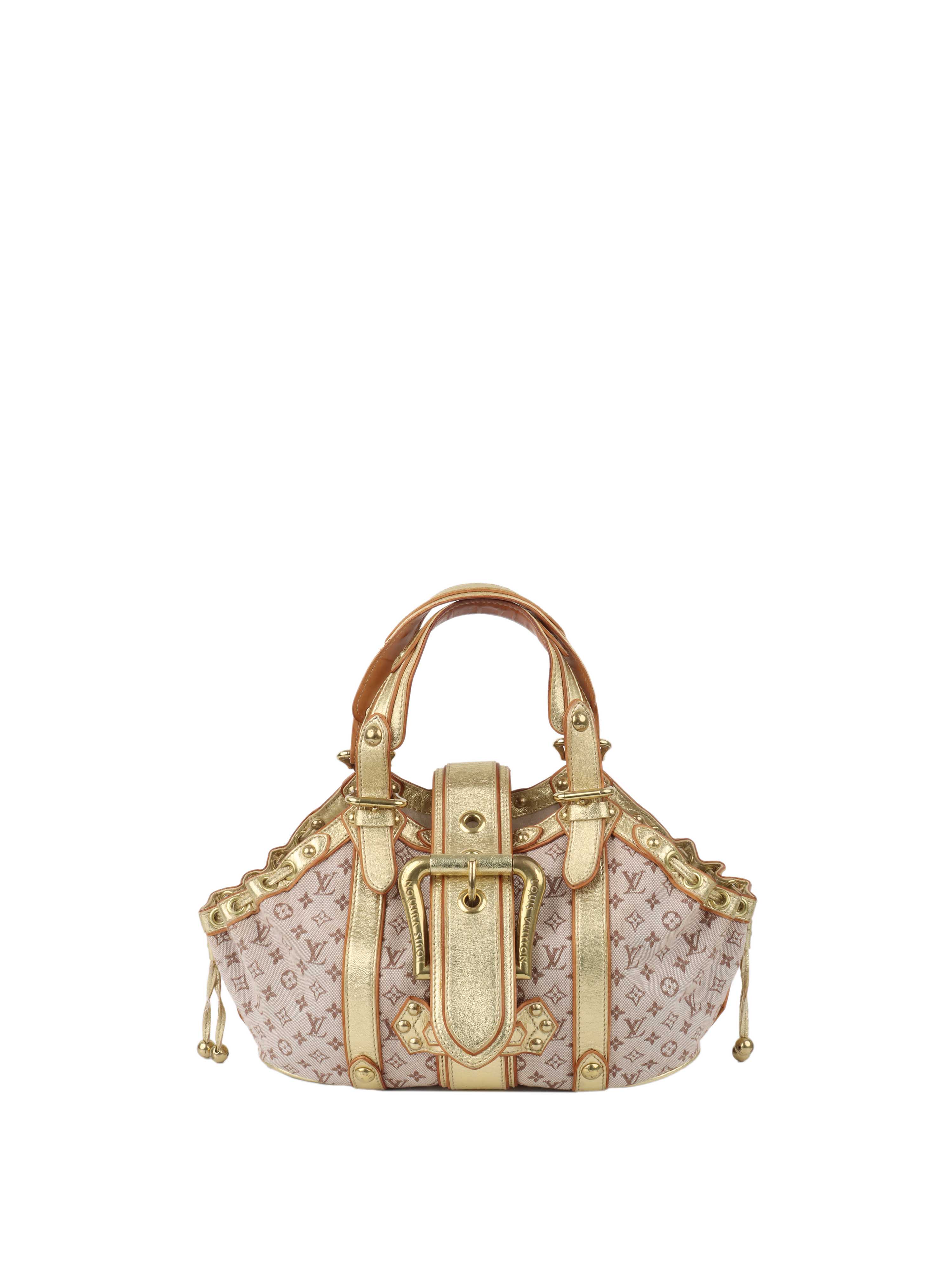 Louis Vuitton Vintage Gold Theda Bag