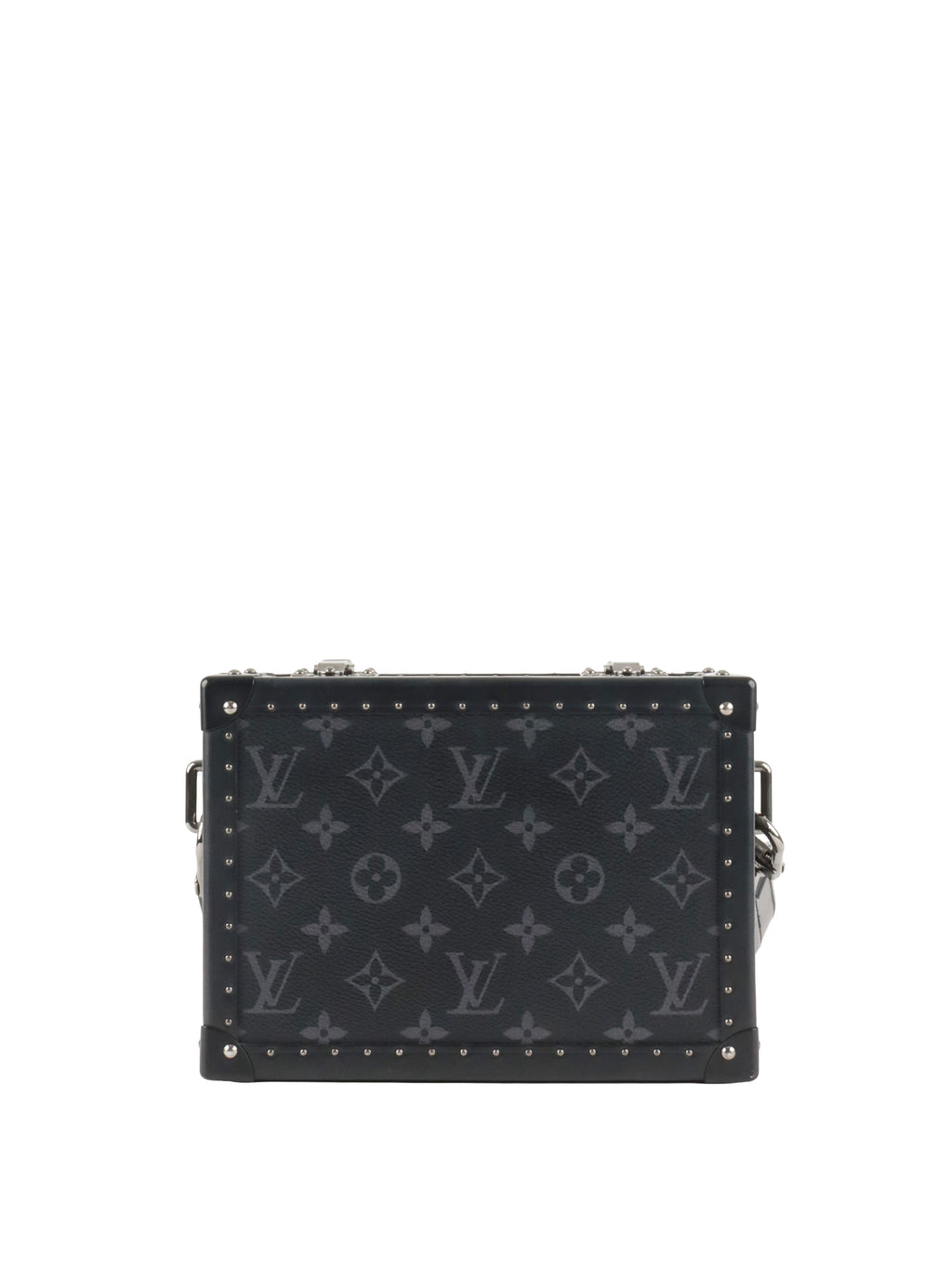 Louis Vuitton Black Monogram Eclipse Clutch Box.