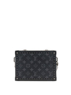 Louis Vuitton Black Monogram Eclipse Clutch Box.