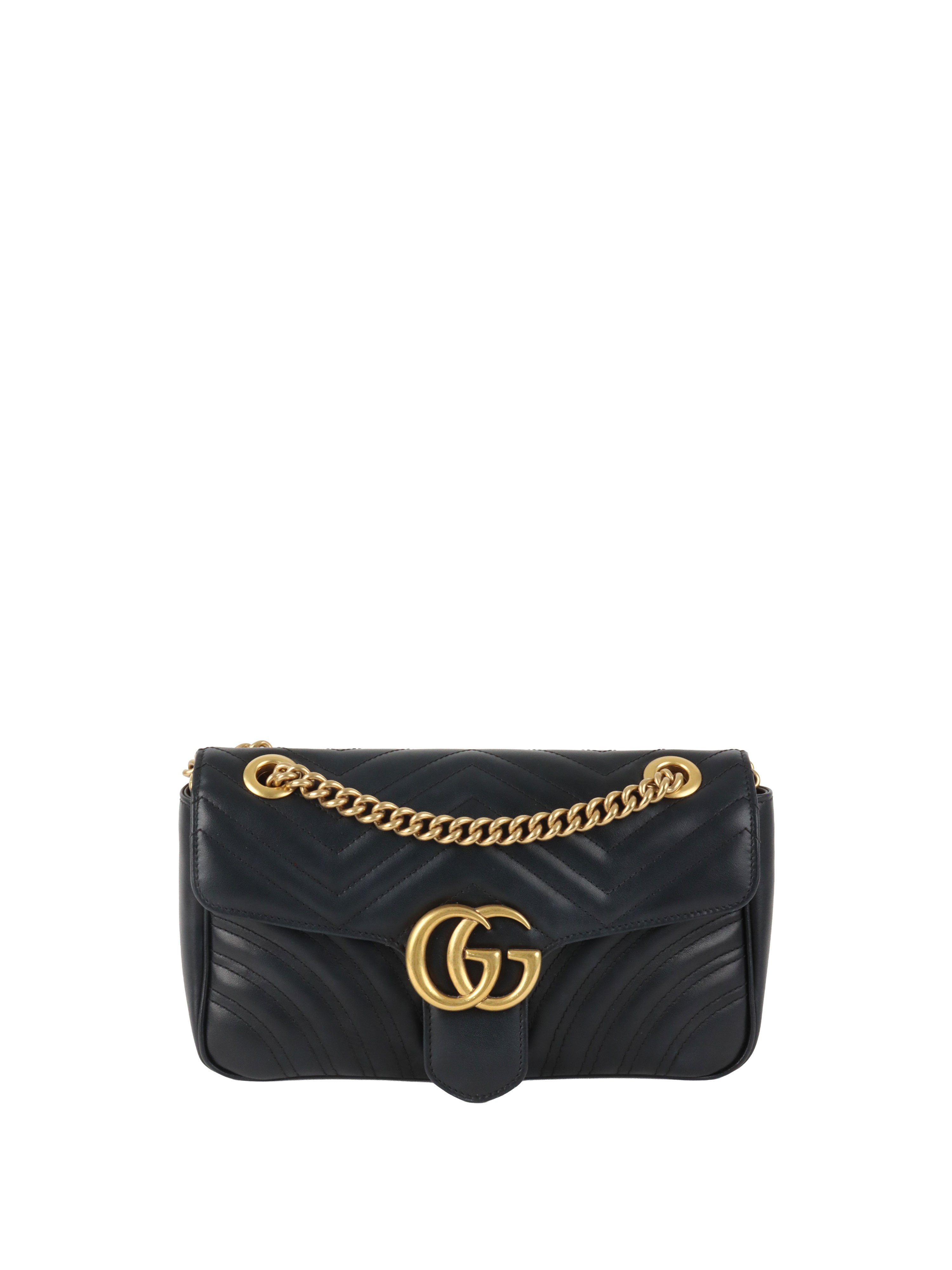 Gucci Black Medium Marmont Shoulder bag