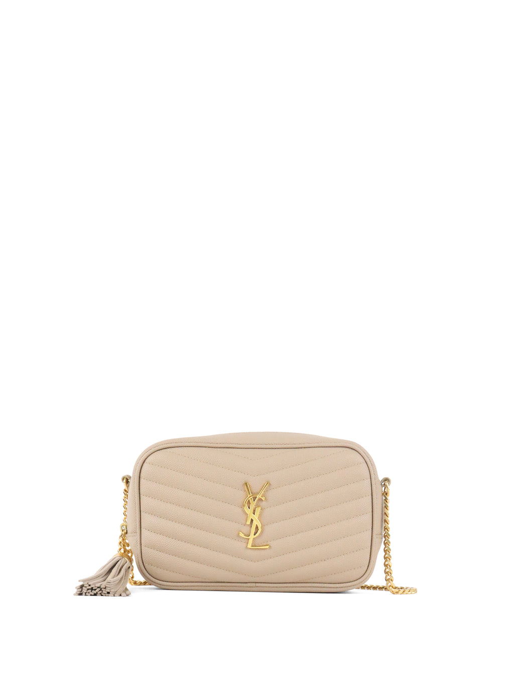 Saint Laurent Mini Beige LouLou Camera Bag