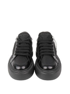 Prada Black Platform Sneakers.