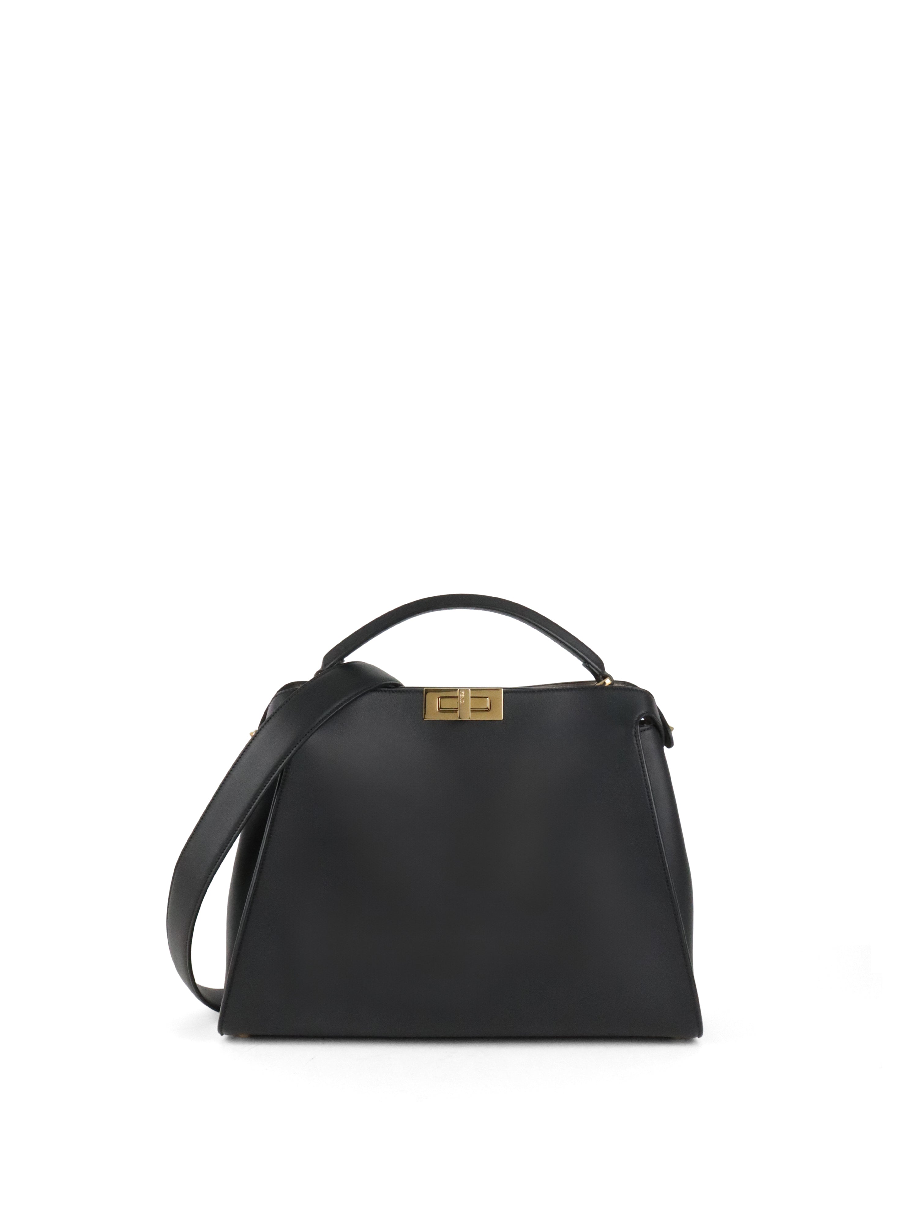 Fendi Black Peekaboo Bag GHW