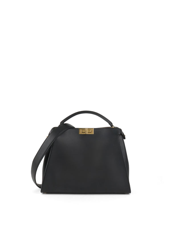 Fendi Black Peekaboo Bag GHW