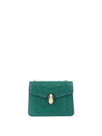 Bvlgari Serpenti Green Forever Chain Bag.