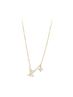 Louis Vuitton Blanc LV Iconic Enamel Necklace