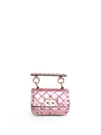 Valentino Electric Pink  Rockstuds Spike Micro Bag