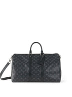 Louis Vuitton Black Keepall Bandouliere 45