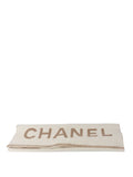 Chanel Cashmere CC Fringe Stole.