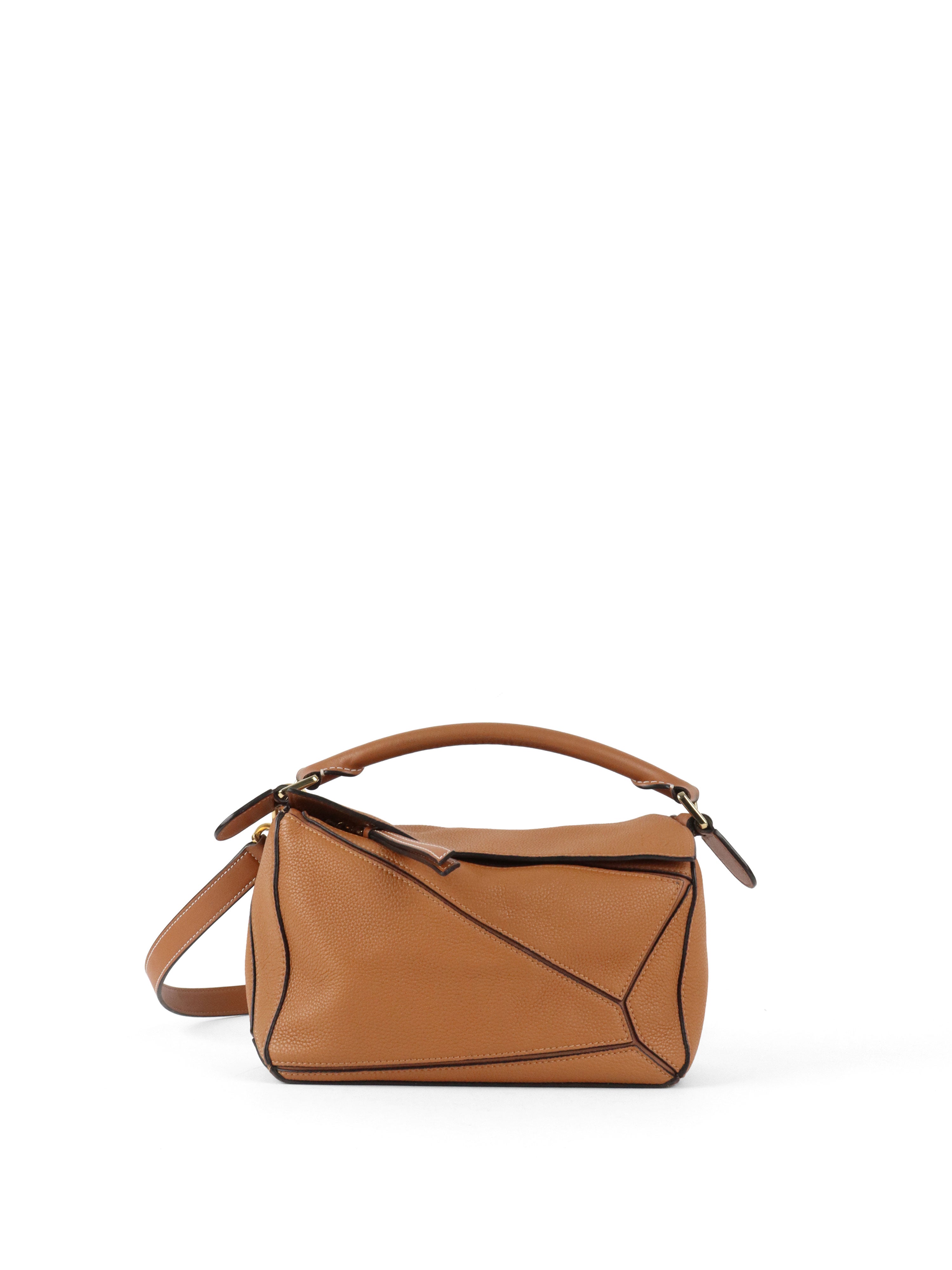 Loewe Small Tan Puzzle Bag