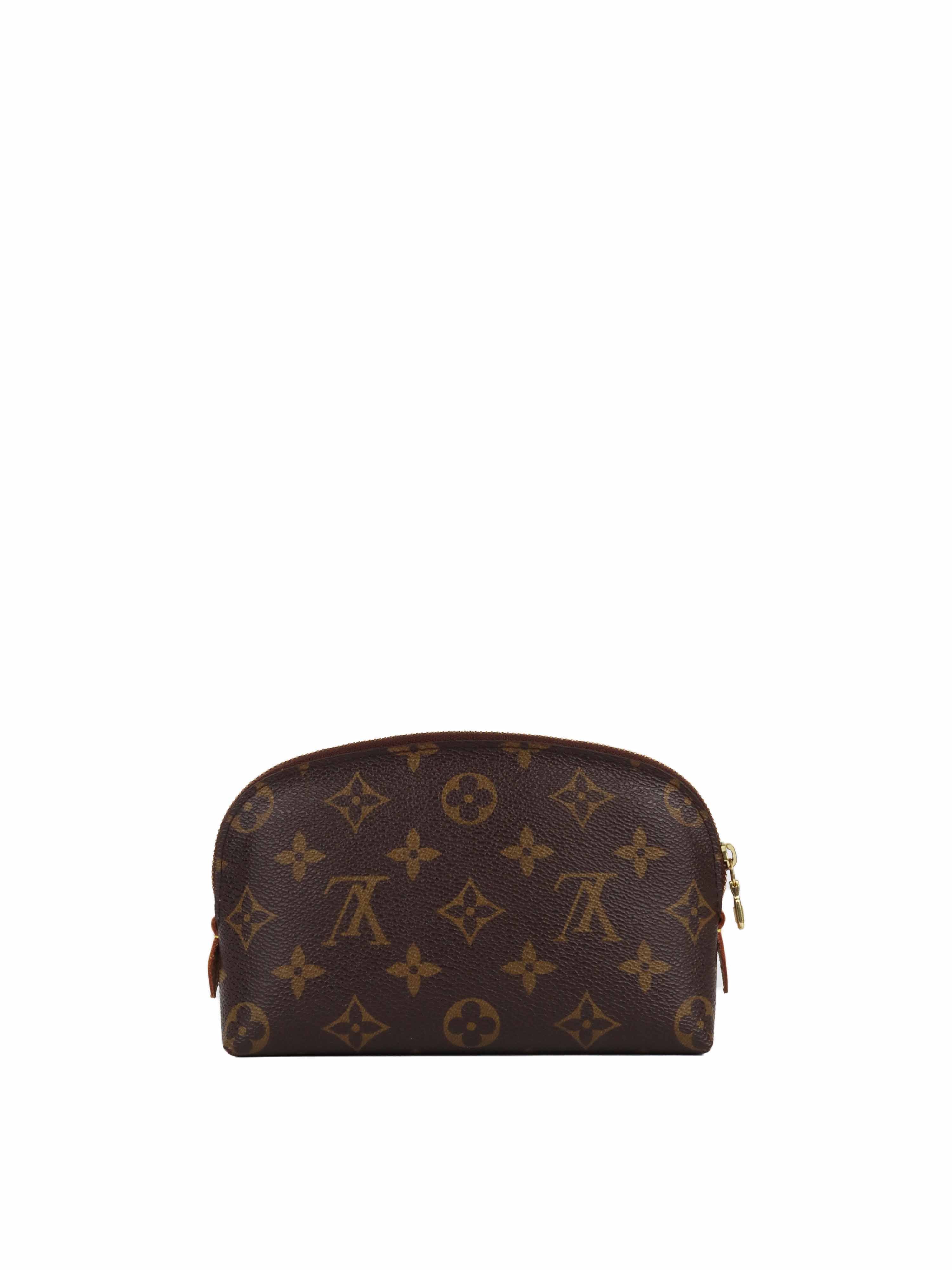 Louis Vuitton Cosmetic Pouch Damier Ebene GM Brown in Coated Canvas with  Gold-tone - US