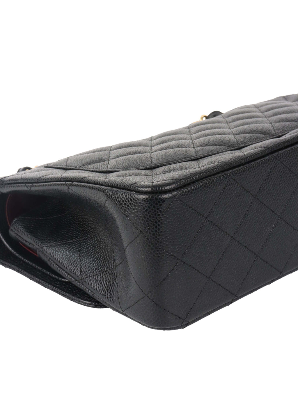 Chanel Classic Jumbo Black Caviar GHW.