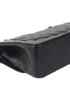 Chanel Classic Jumbo Black Caviar GHW.