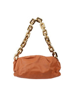 Bottega Veneta Chain Pouch Smooth, Cammello/Gold.