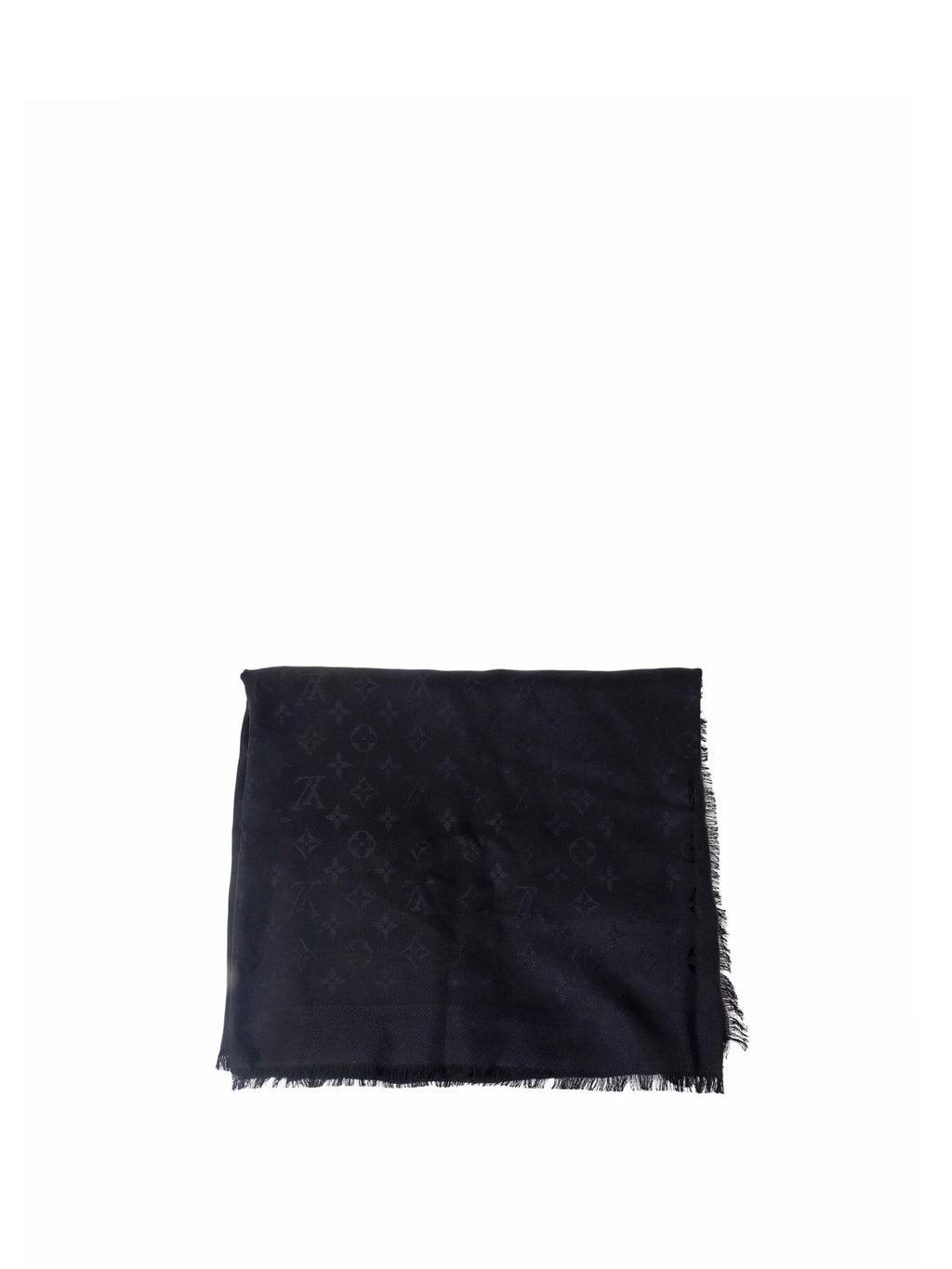 Louis Vuitton Black Monogram Classic Shawl