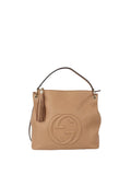 Gucci Beige Soho Hobo Bag.