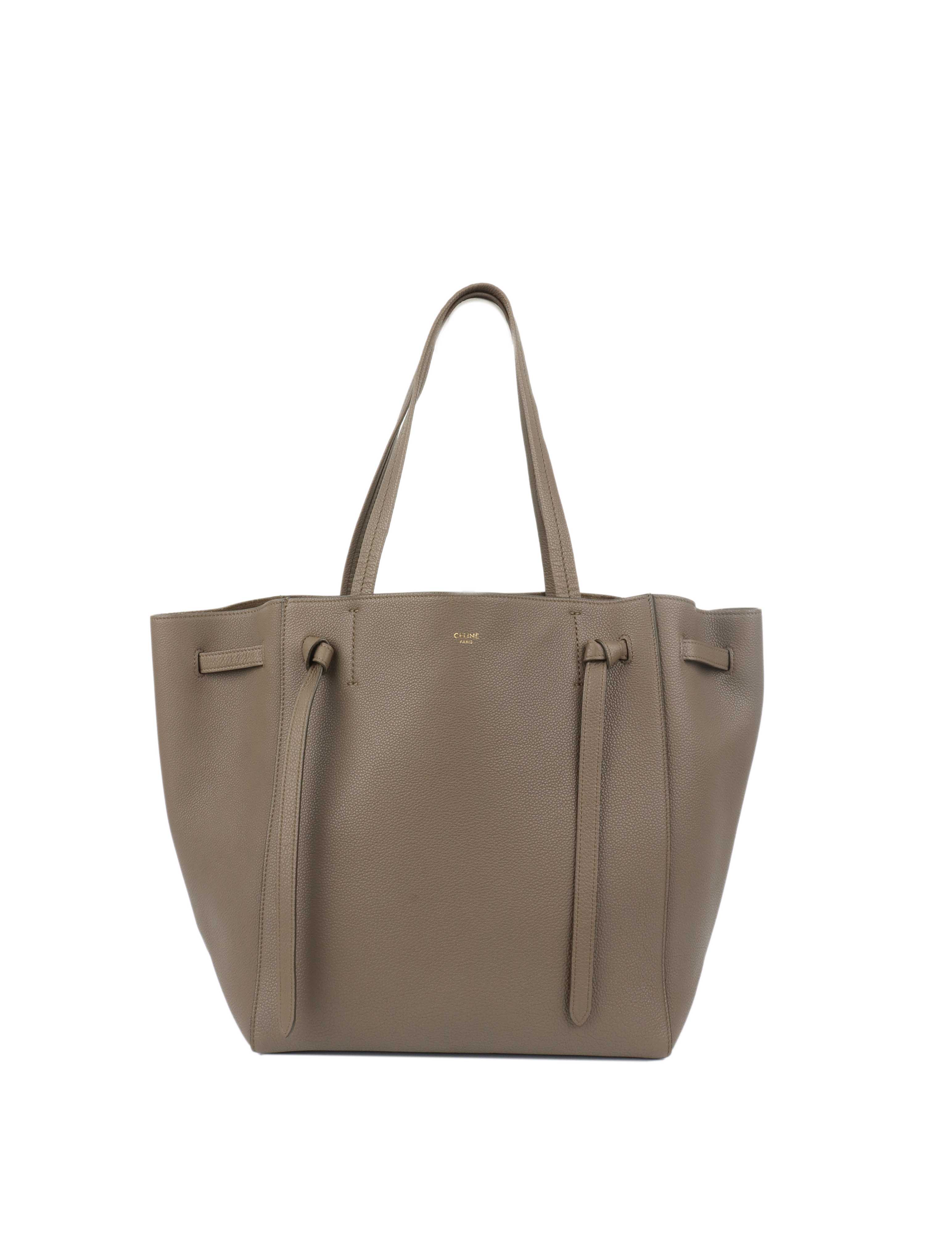 Celine Dark Grey Phantom Tote Bag.