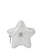 Chanel Silver Star Pouch.