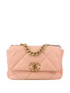 Chanel Small Salmon Pink 19 Bag.