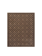 Louis Vuitton Dark Brown Neo Monogram Blanket