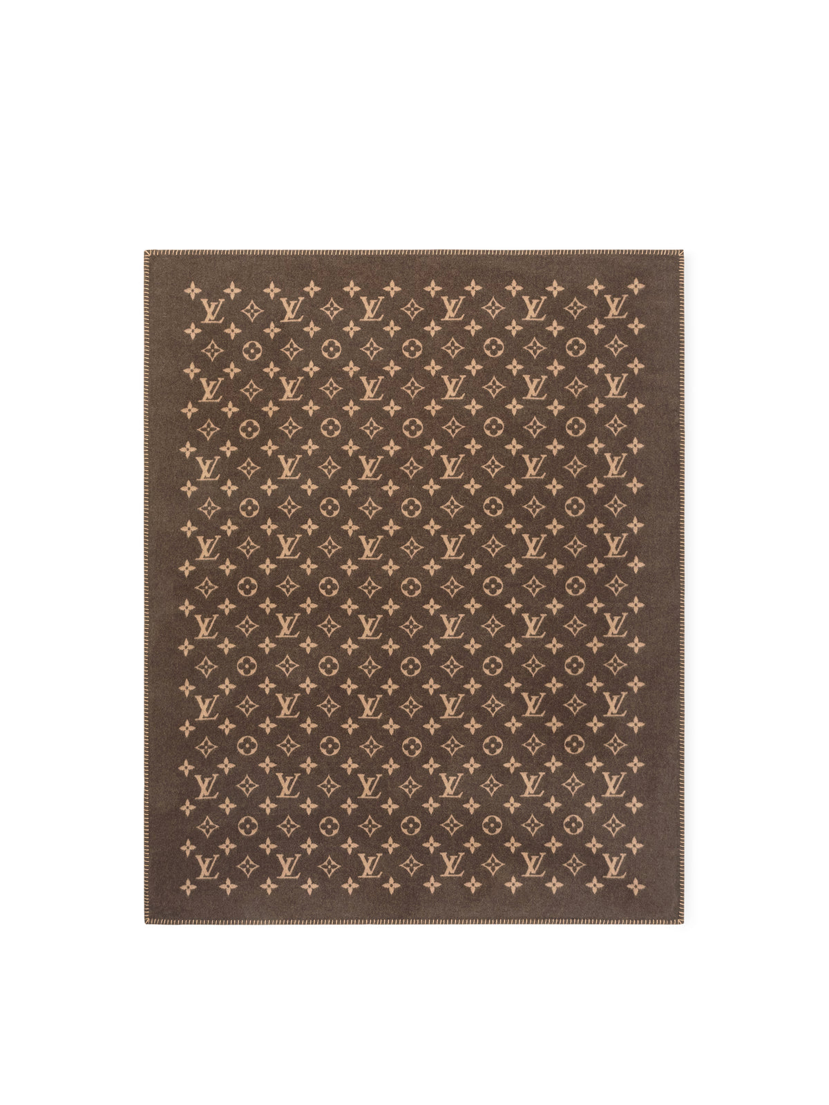 Louis Vuitton Dark Brown Neo Monogram Blanket