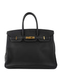 Hermes Noir Birkin 35 GHW 2011.