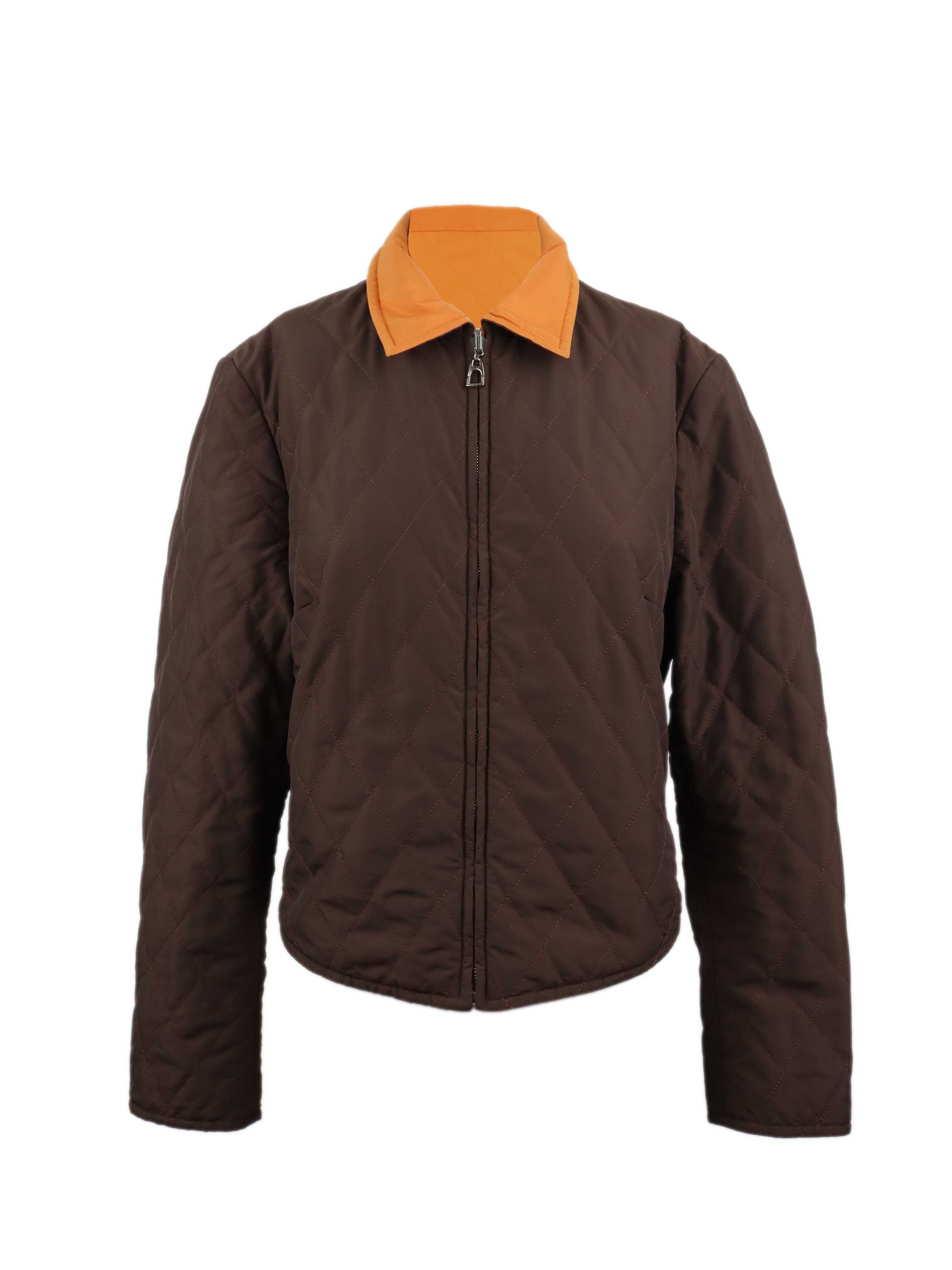 Hermes Reversible Quilted Jacket.