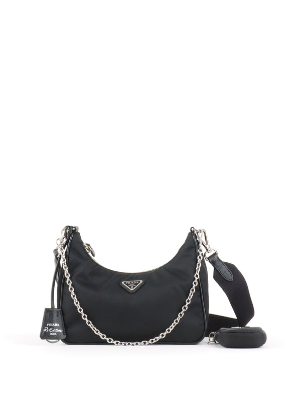 Prada Black Re-edition 2005 Re-Nylon Bag