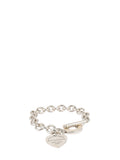 Tiffany & Co Heart Tag Toggle Bracelet.