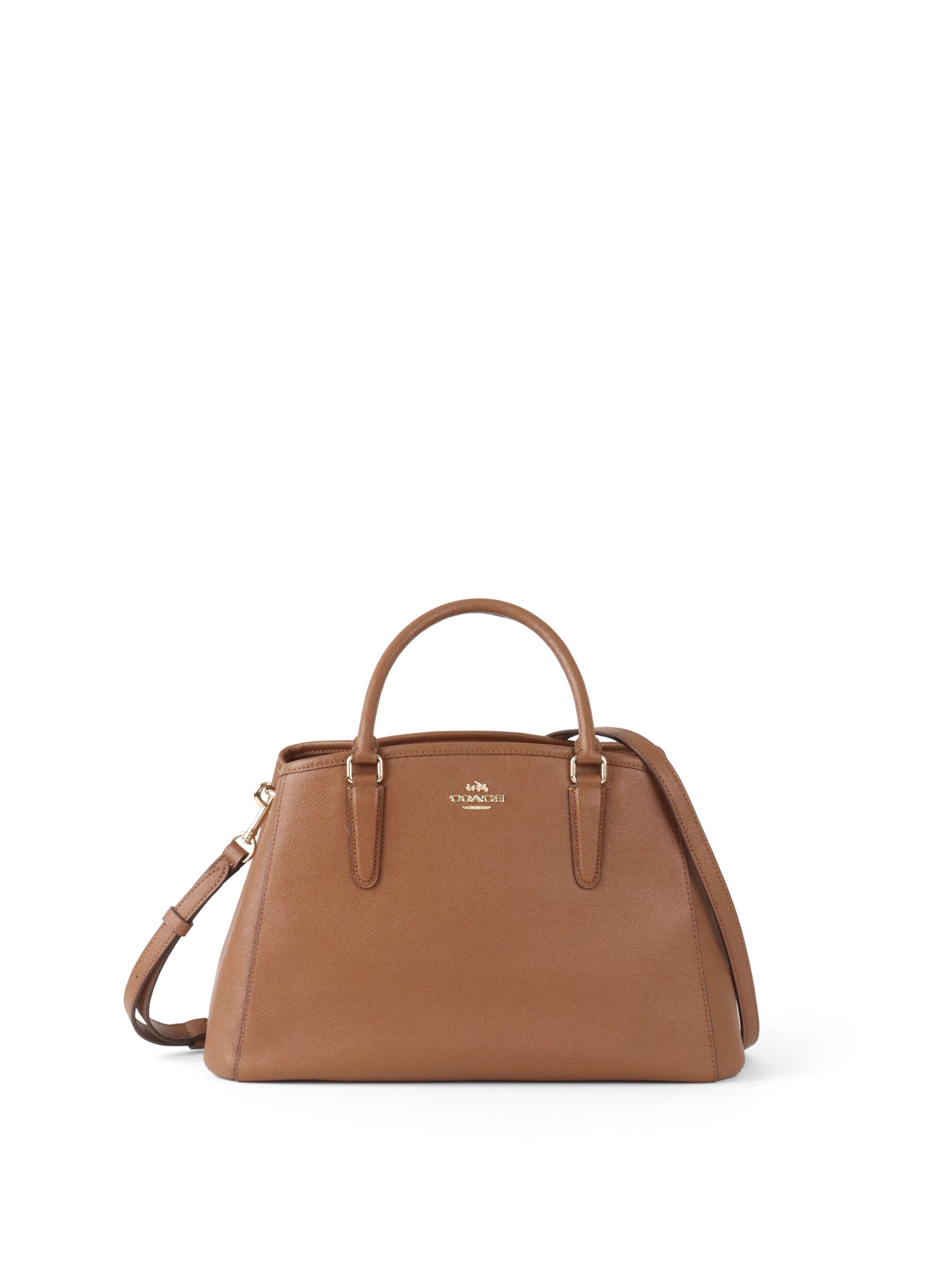Coach Brown Leather Satchel Bag