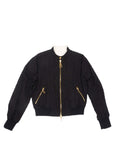 Louis Vuitton Black Bomber Jacket.