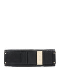 Versace Black Long Thin Clutch.
