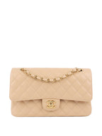 Chanel Beige Medium Classic Flap.
