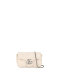 Gucci Super Mini White Chain Bag