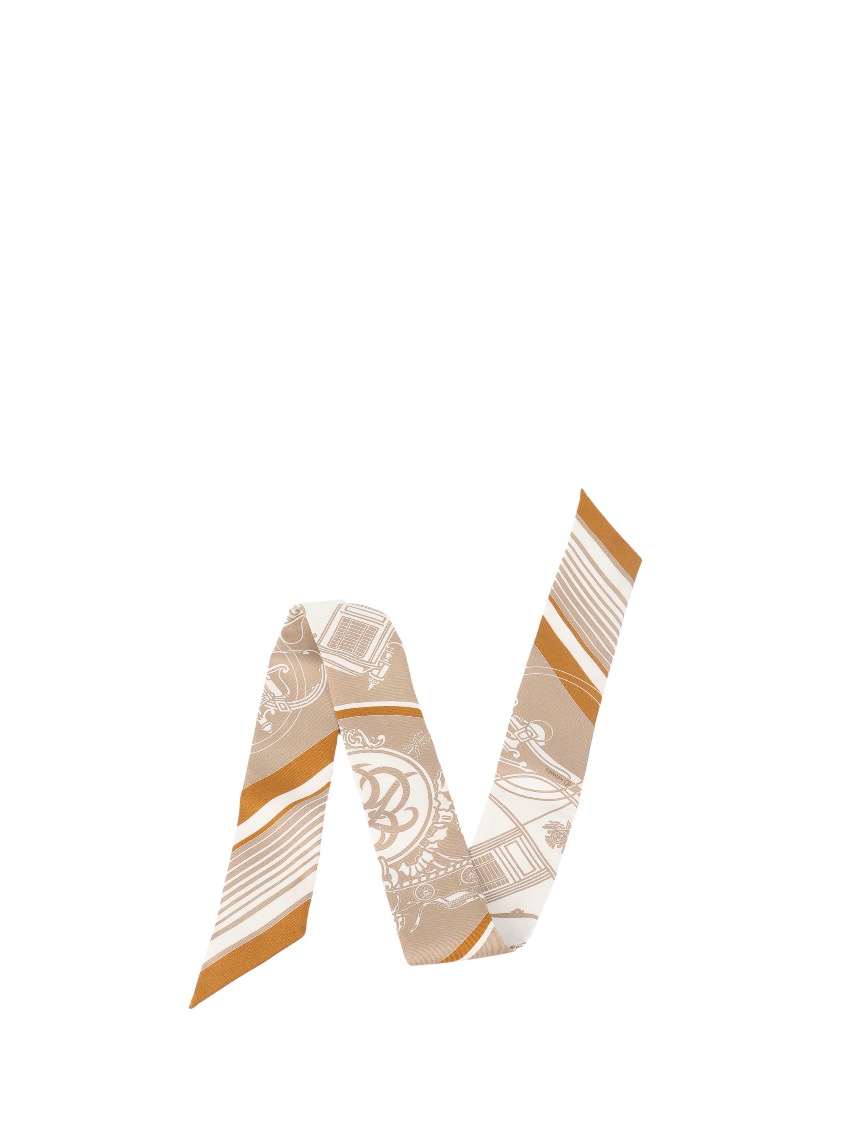 Hermes Twilly in Cream