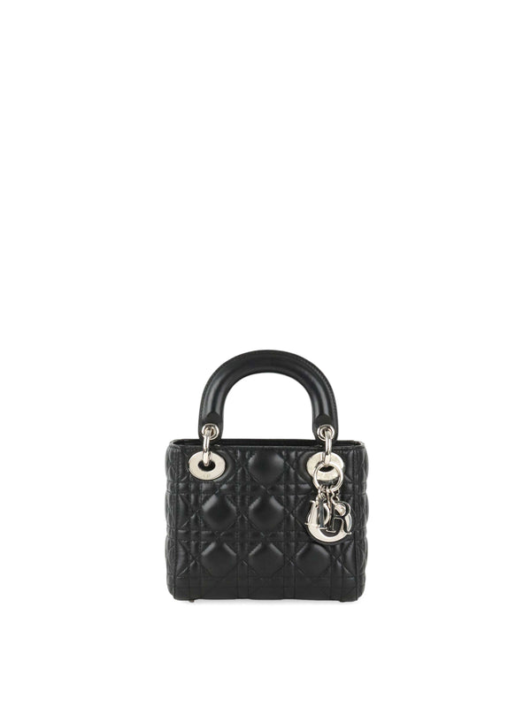 Dior Black Cannage Mini Dior SHW