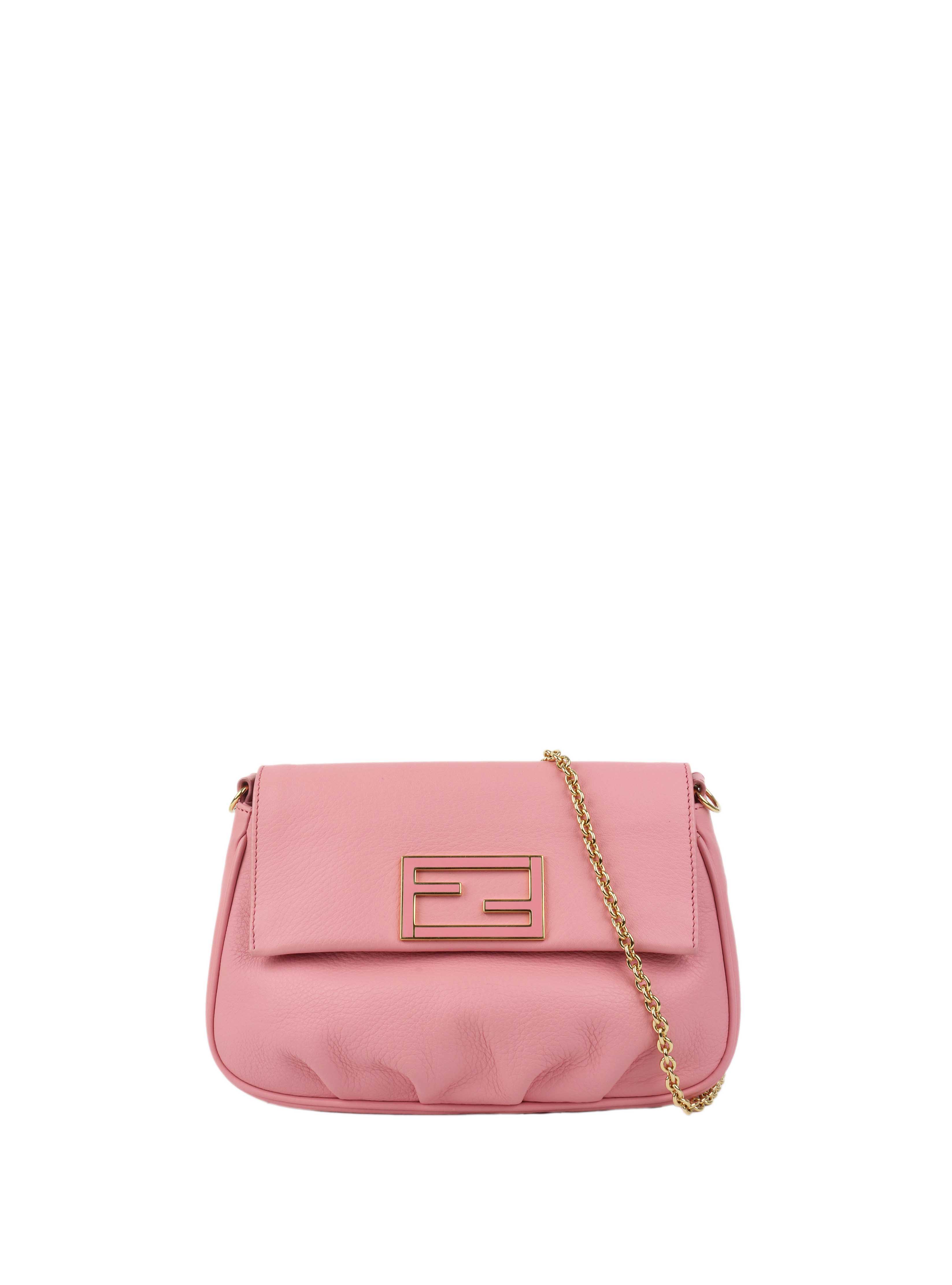 極美品Fendi Accessory Pouch Pink Bag
