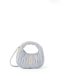 Miu Miu Powder Blue Wander Hobo Mini-Bag