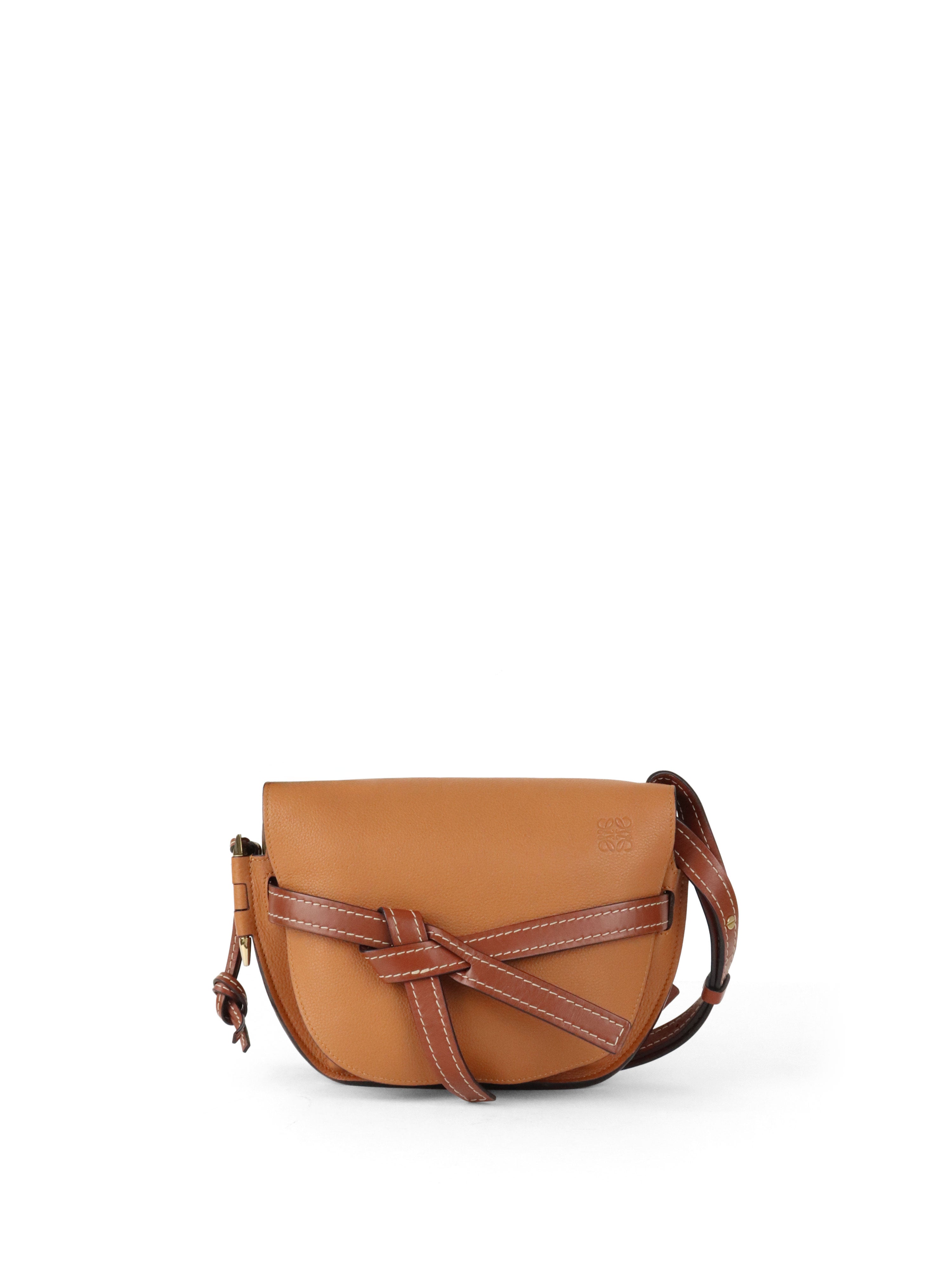 Loewe Small Gate Tan Bag