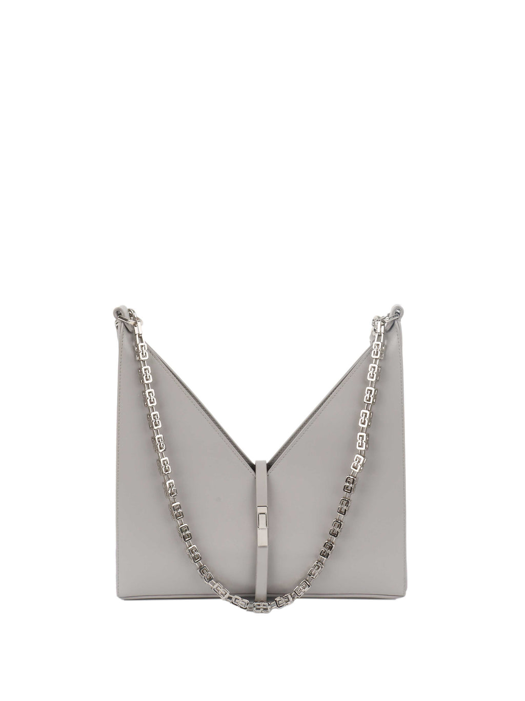 Givenchy Light Grey ‘Cut Out' Shoulder Bag