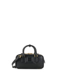 Miu Miu Black Small Arcadie Leather Bag