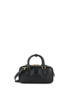 Miu Miu Black Small Arcadie Leather Bag