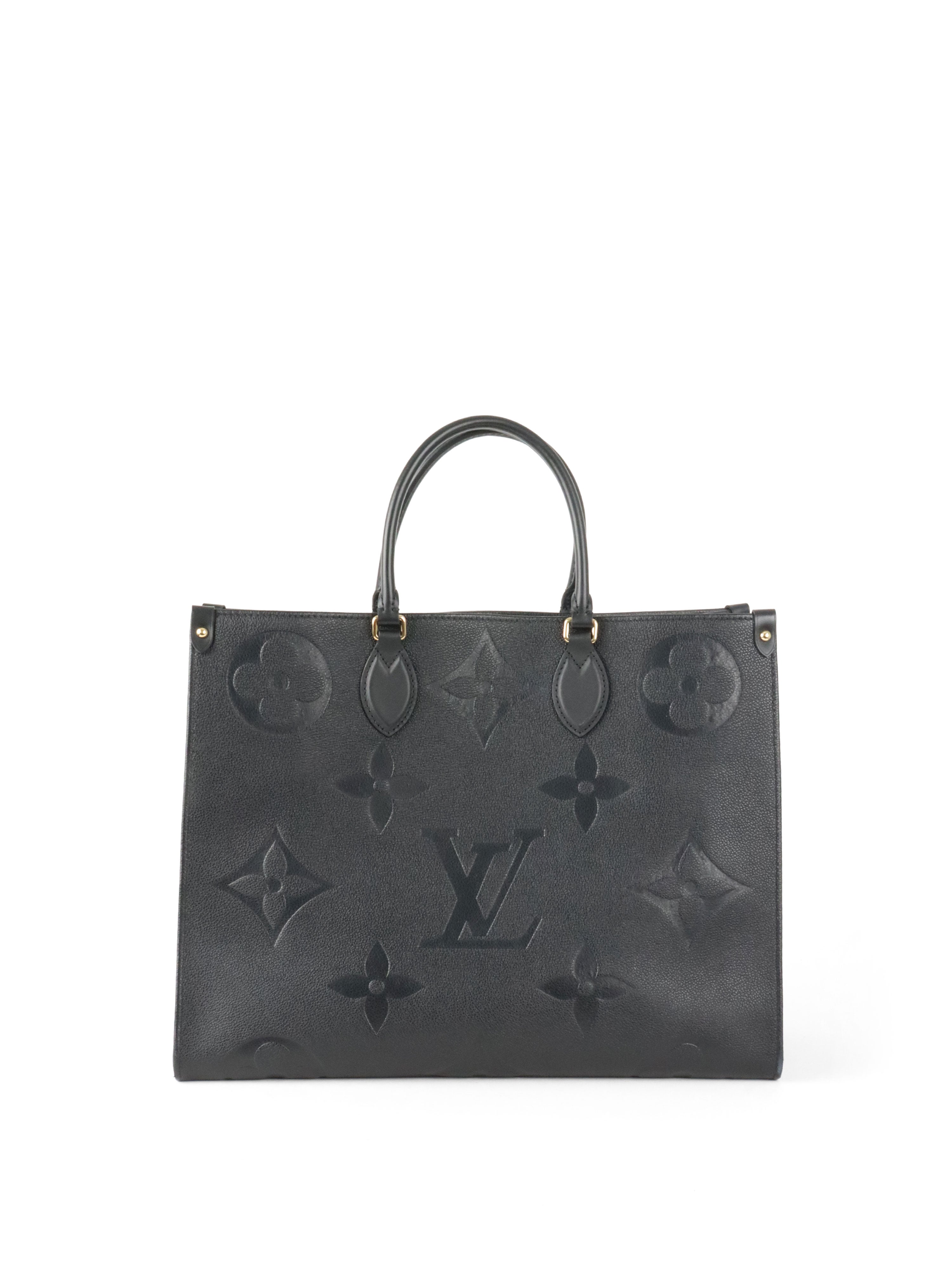 Louis Vuitton Black Empreinte OnTheGo GM.
