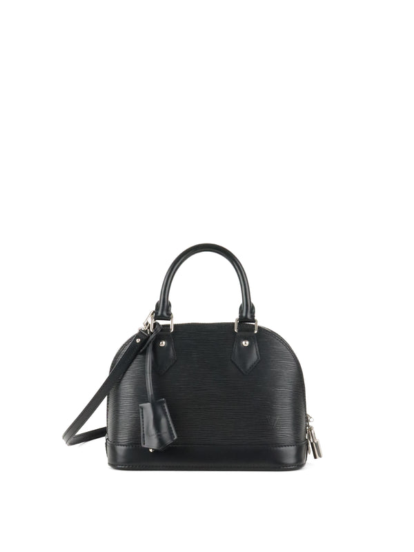 Louis Vuitton Black Epi Alma BB SHW