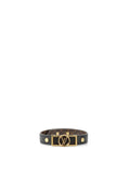 Louis Vuitton Black/Gold Dauphine Bracelet 19